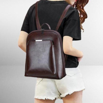 Sac à dos classique à double fermeture éclair - Design épuré