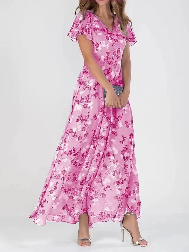 BRENDA™ – Robe Maxi Florale Fluide