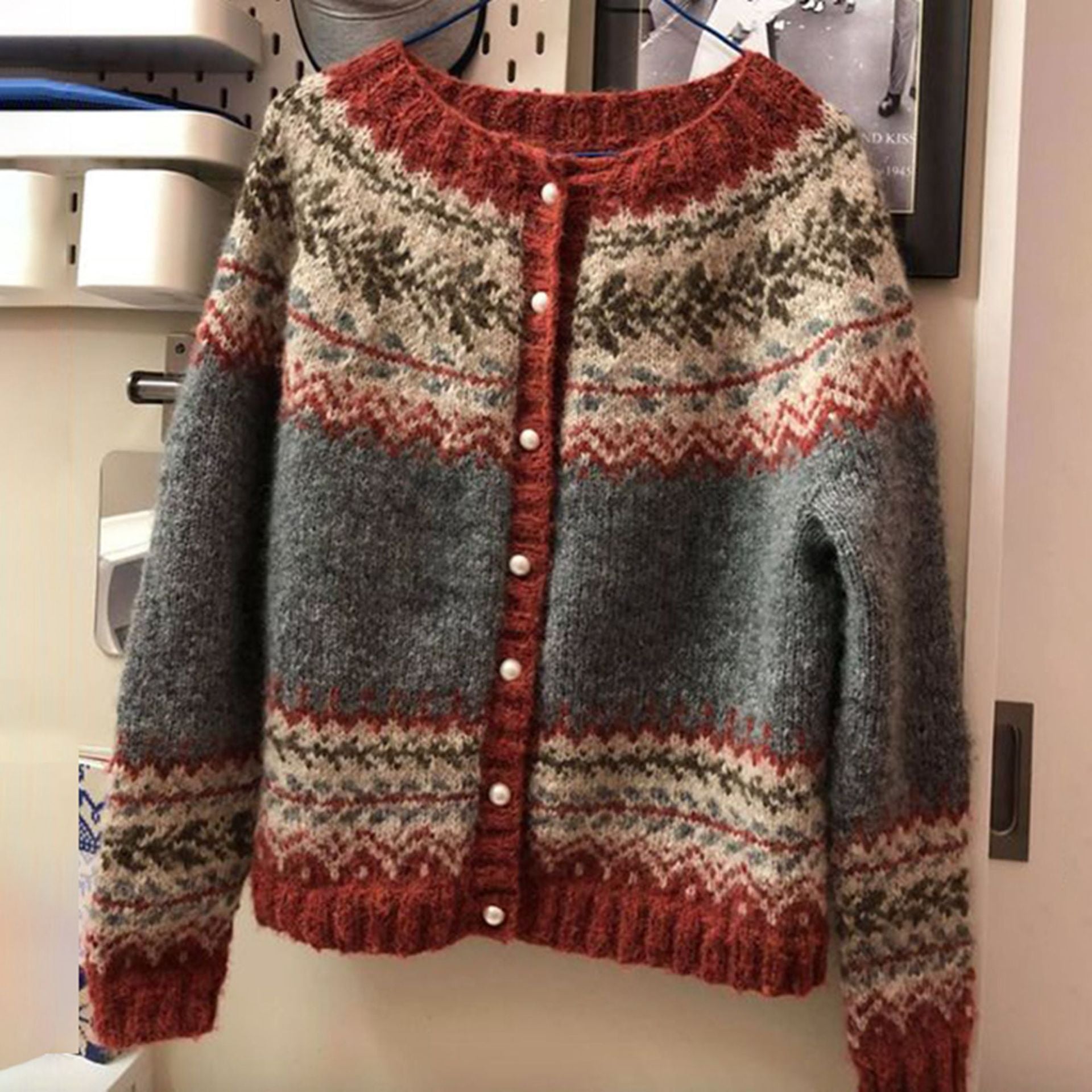 Freya™ | Tradisjonell Cardigan for Damer