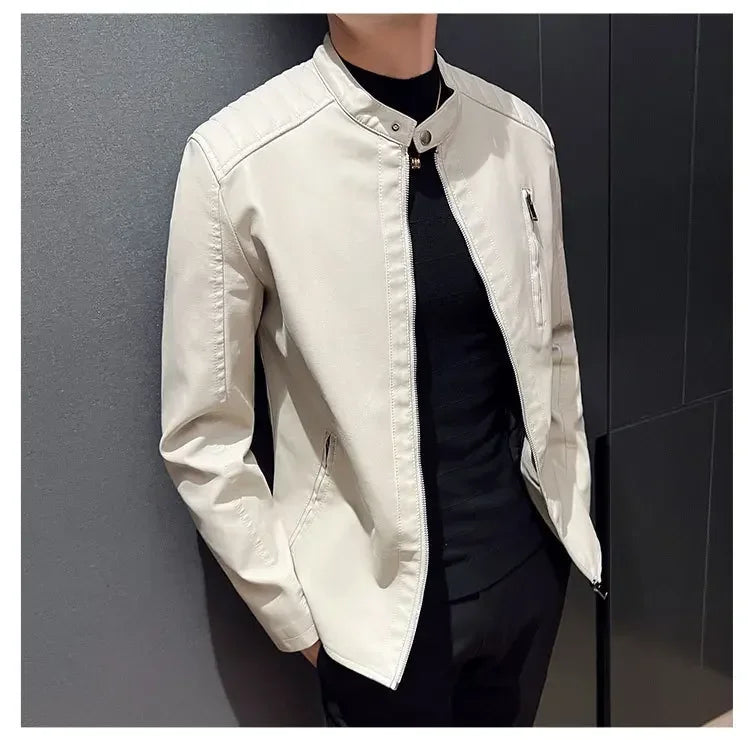 Adrian™ | Elegancka Skórzana Kurtka