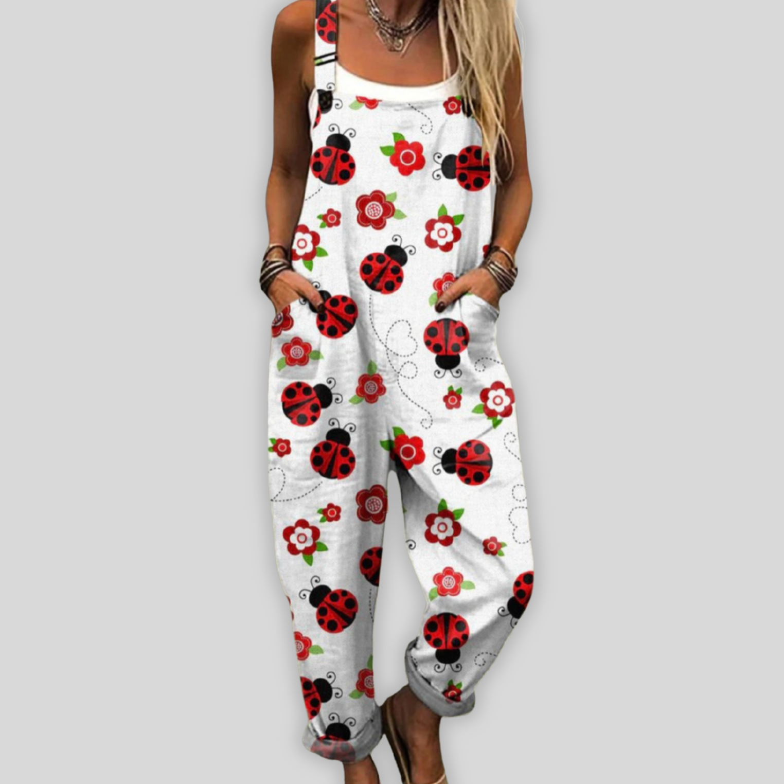 Freya™ | Elegant Jumpsuit med Ledig Passform for Avslappet Stil