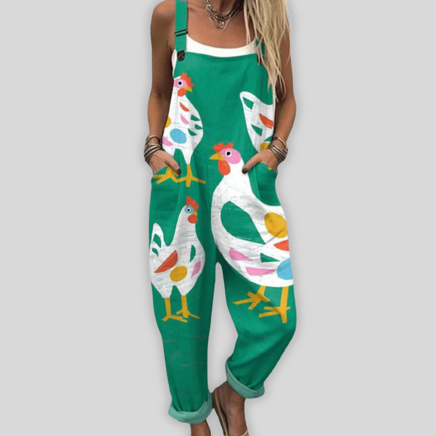 Freya™ | Elegant Jumpsuit med Ledig Passform for Avslappet Stil