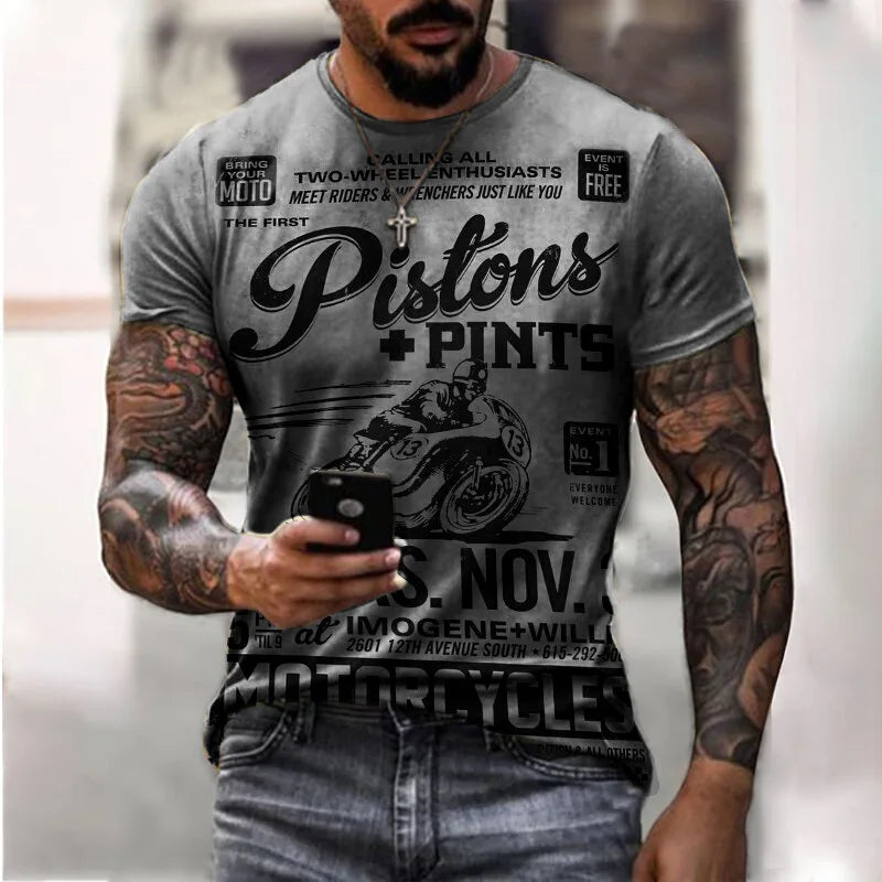 Dorte™ | Classic Biker Graphic Tee | LIMITED EDITION