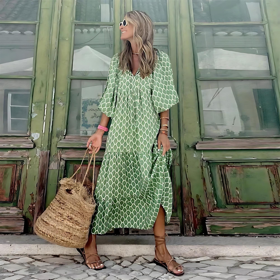 SABINE™ - Robe Maxi Boho Chic
