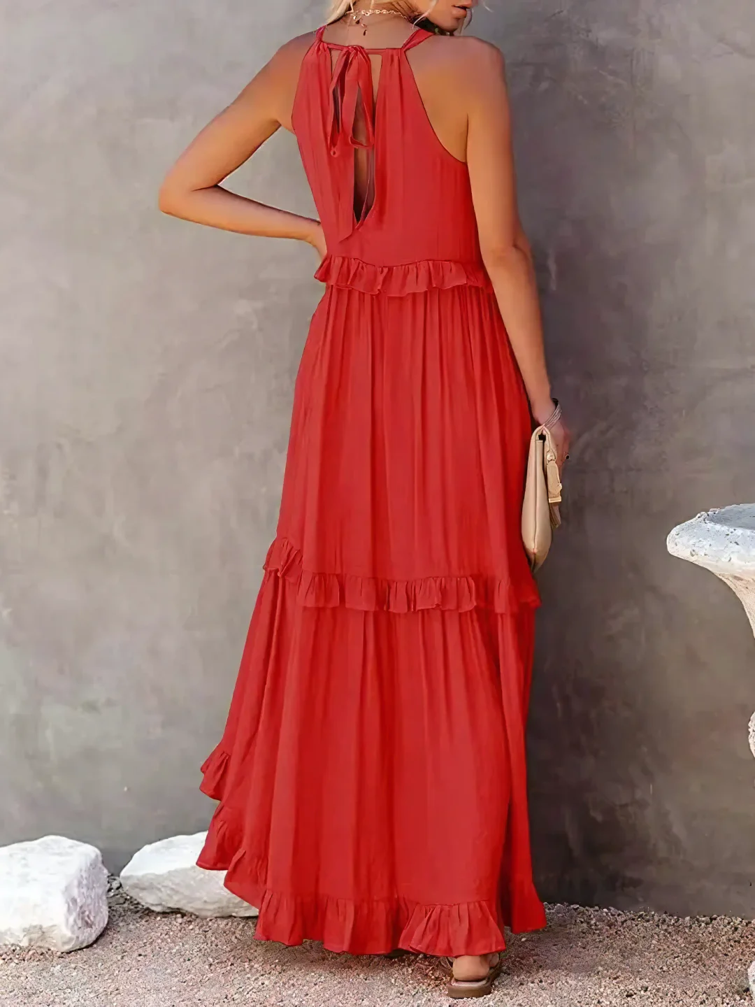 CHERRY™ - Robe Maxi Flow & Flutter