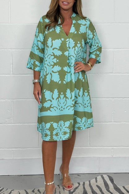 Alba – Robe de printemps fluide et élégante